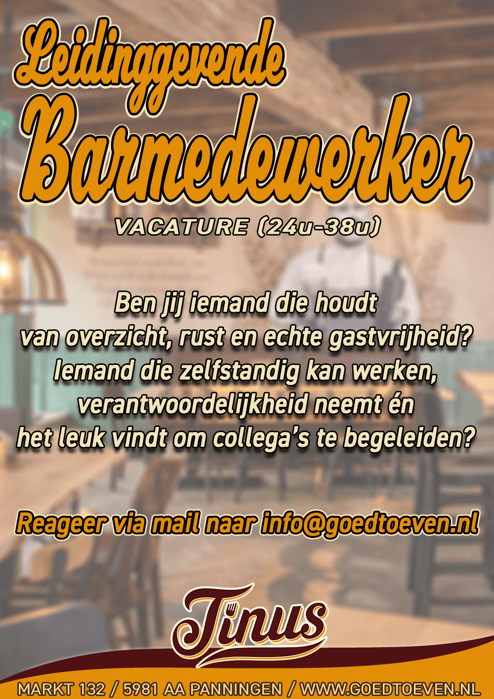 Leidinggevende Barmedewerker
